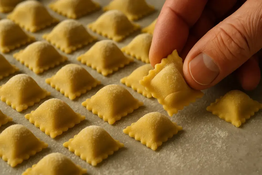 Come riconoscere i veri agnolotti piemontesi dall’impasto: il dettaglio che fa la differenza