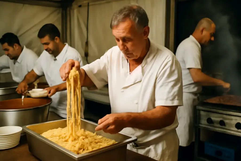 Cosa preparano davvero gli chef durante le sagre di paese? Dietro le quinte svelati