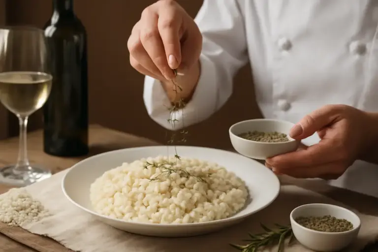 Riso alla piemontese raffinato: l’aggiunta segreta per renderlo straordinariamente aromatico