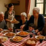 Come si celebrava una domenica in trattoria? I riti e i sapori che hanno cambiato il significato del pranzo in famiglia