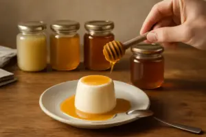 Come scegliere il miele piemontese giusto per la panna cotta? Il binomio che esalta il dolce