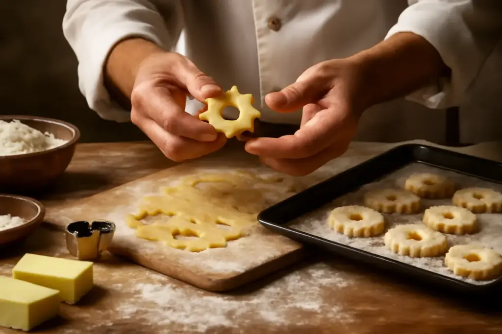 Ricetta classica dei canestrelli torinesi: la tecnica di lavorazione che garantisce friabilità unica
