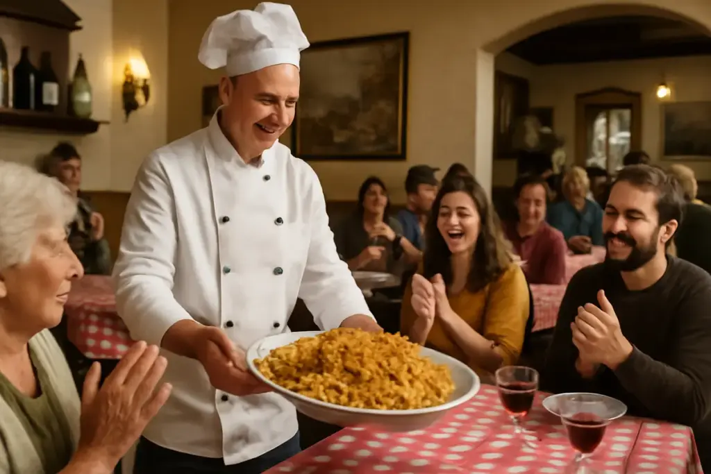Come nasce una tradizione culinaria in trattoria? Il racconto sorprendente che coinvolge tutta la comunità
